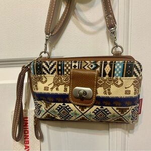 NWT Unionbay elephant crossbody wristlet